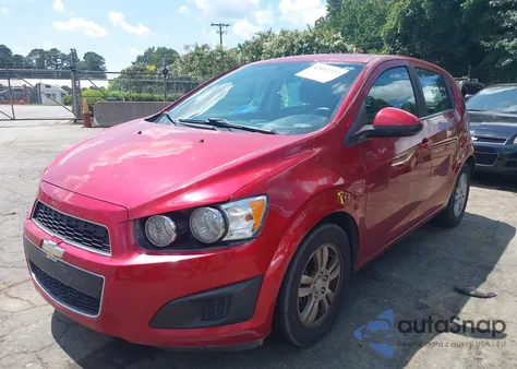 2014 Chevrolet Sonic Lt Auto from USA, damaged, VIN 1G1JC6SH5E4103795